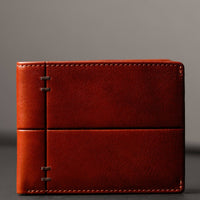 Leder-Bifold-Geldbörse - Poetic Justice