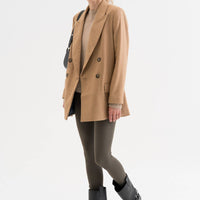 Olivgrüne Leggings – figurbetont & bequem