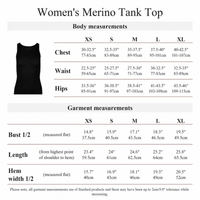 Damen-Tank-Top aus 100 % Merinowolle