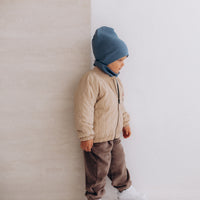 Double Rib Beanie aus Bio Baumwolle in 3 Farben