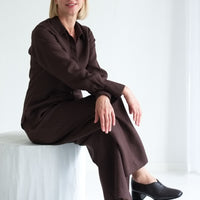 Weite Leinenhose "Elisa" in 4 Farben AW26