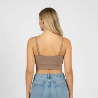 Damen-Bralette aus 100 % Merinowolle