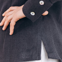 Zeitloses Hemd aus Leinen "Dina"