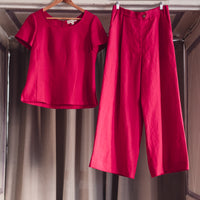 Weite Leinenhose "Elisa"