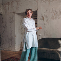 Leinenhose mit weiter Silhouette "Laima"