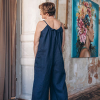 Overall aus leichten Leinen "Paula"