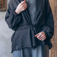 Kurze Weste mit breitem Ärmel