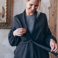 Kurze Weste mit breitem Ärmel