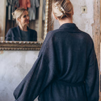 Kurze Weste mit breitem Ärmel