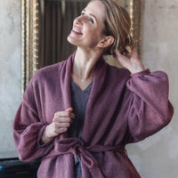 Kurze Weste mit breitem Ärmel