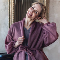 Kurze Weste mit breitem Ärmel