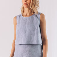 Slipkleid aus Leinen "Ruby"