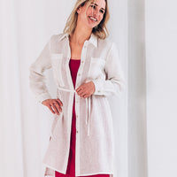 Leinen-Hemdkleid "Gaida"