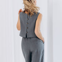 Weite Leinenhose "Elisa"