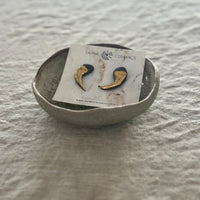 Handgefertigte Ohrringe aus Porzellan