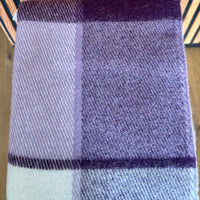 Decke aus 100% Wolle in viele Farben