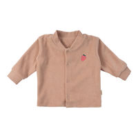 Jacke aus Bio Baumwolle mit Erdbeerstickerei