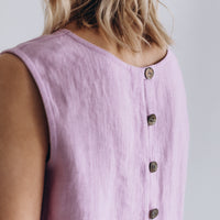 Crop Top aus Leinen "Julia"