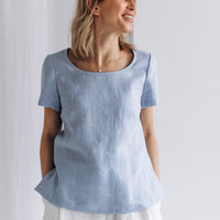 Klassischer Leinentop "Elin"