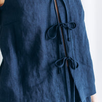 Ärmelloser Top aus Leinen "Luise"