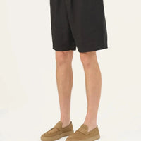 Amabilis Shorts in Schwarz – Entspannter Sommerkomfort aus Leinen - The Baltic Shop