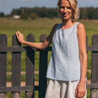 Ärmelloses Top mit Zip - The Baltic Shop