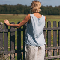 Ärmelloses Top mit Zip - The Baltic Shop