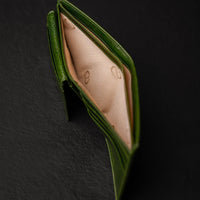 Leder-Bifold-Geldbörse - Poetic Justice