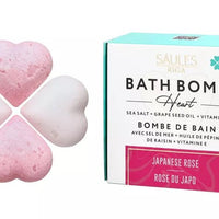 Badebomben in Herzform in 4er Set - The Baltic Shop