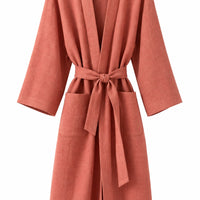 Leinen Kimono-Robe – nachhaltiger Leinen Bademantel aus Lettland