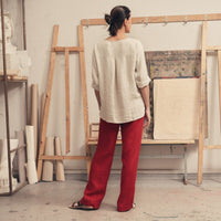 Billberry Top aus Leinen in 2 Farben - The Baltic Shop