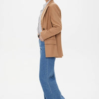 Blazer 'MILAN' - Premium - Wollmischung in Karamell - The Baltic Shop