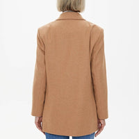Blazer 'MILAN' - Premium - Wollmischung in Karamell - The Baltic Shop