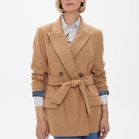 Blazer 'MILAN' - Premium - Wollmischung in Karamell - The Baltic Shop