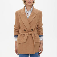 Blazer 'MILAN' - Premium - Wollmischung in Karamell - The Baltic Shop