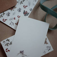 Blumen für die Wintersaison//Kleine, flache Karte - The Baltic Shop