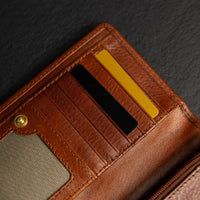 Charade – Geldbörse aus Vachetta-Leder