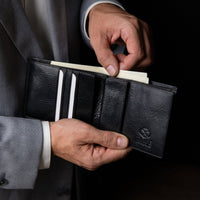 Faltbrieftasche aus Leder - Daniel