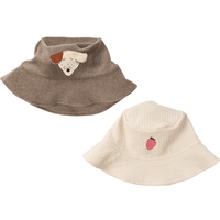 Fischerhüte aus Bio Baumwolle mit Erdbeere - The Baltic Shop