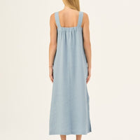 Fugue Leinenkleid in Allure - Langes Leinenkleid - The Baltic Shop