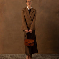 Geflochtene Ledertasche in Braun - The Baltic Shop