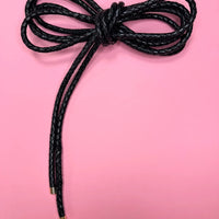 Geflochtener Ledergürtel in Schwarz – vielseitig & zeitlos - The Baltic Shop