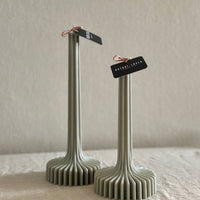 Geometrische Stabkerze aus Rapswachs - The Baltic Shop