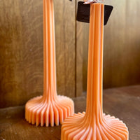 Geometrische Stabkerze aus Rapswachs - The Baltic Shop