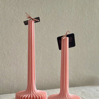 Geometrische Stabkerze aus Rapswachs - The Baltic Shop