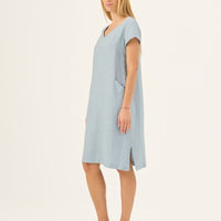 Goldenrod Kleid aus Leinen in Allure - The Baltic Shop