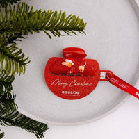 Haarklammer - Weihnachtsdackel - The Baltic Shop
