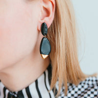 Handgemachte Porzellan Ohrringe - The Baltic Shop