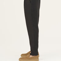 Herren Leinenhose in Schwarz – Lockere Hose aus 100 % Leinen - The Baltic Shop