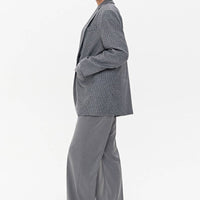 Hose 'MANHATTAN' | Gerade geschnitten in Wolkengrau - The Baltic Shop